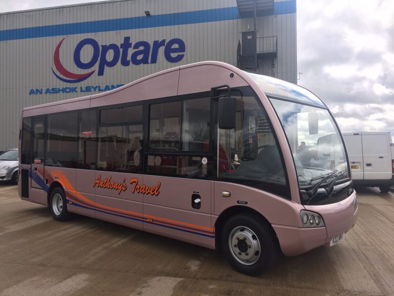 New Optare Solo for Anthony’s Travel