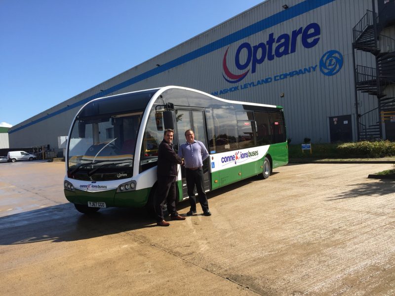 Optare Euro 6 Low Carbon Solo for Harrogate Coach Travel