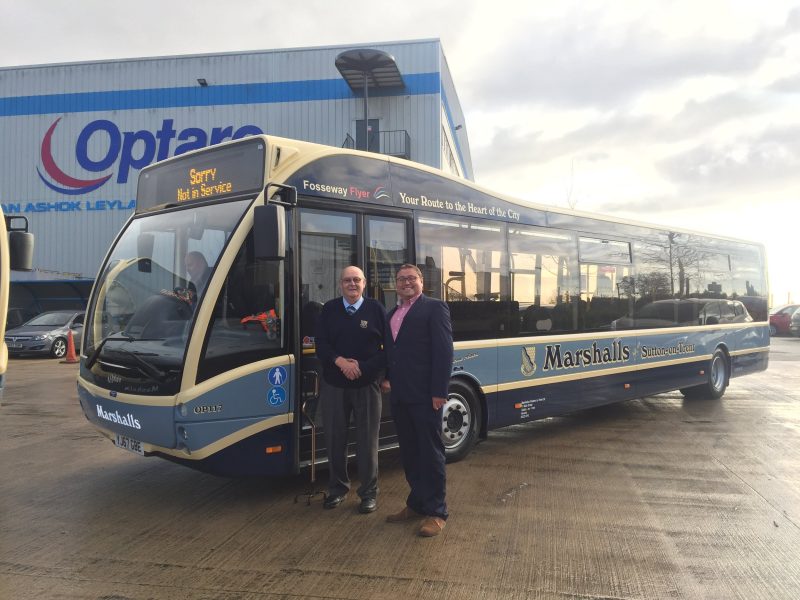 Another two Optare Versas for Marshalls
