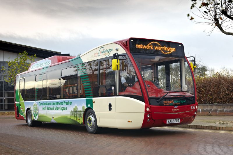 Warrington goes green with six Optare Versa hybrids