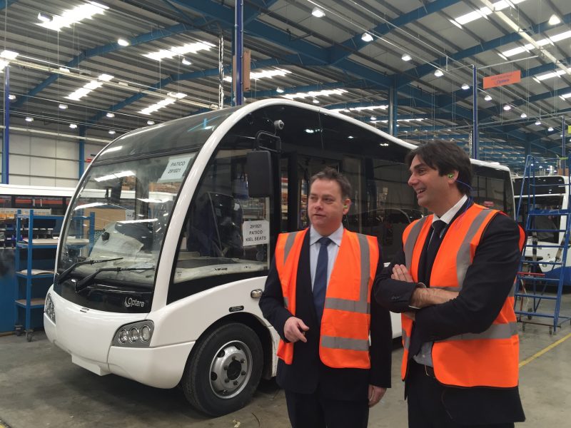Local MP’s visit underlines the importance of Optare’s role in the local & UK economy