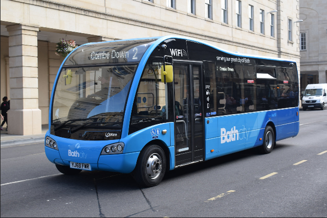 Nine slimline Optare Solos for First Bath