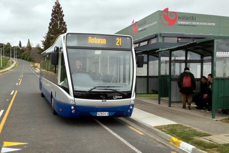 Low weight of Optare Versa makes savings for NZ operator