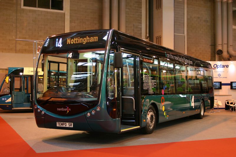 First Optare Tempo SRs go to trent barton