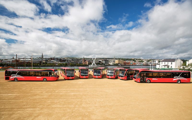 Translink launches Optare Euro 6 Versas on Foyle Metro bus service for Derry~Londonderry