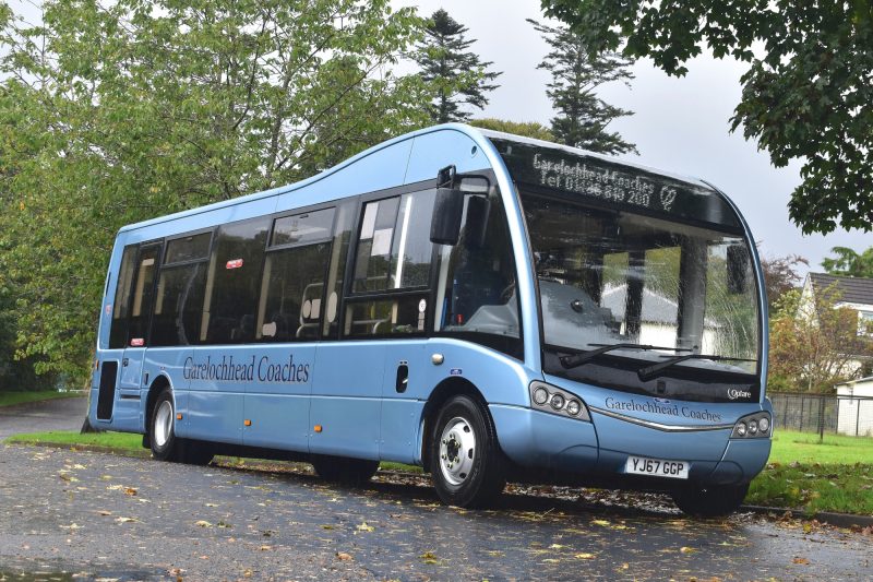 Optare Low Carbon Solos for Garelochhead Coaches