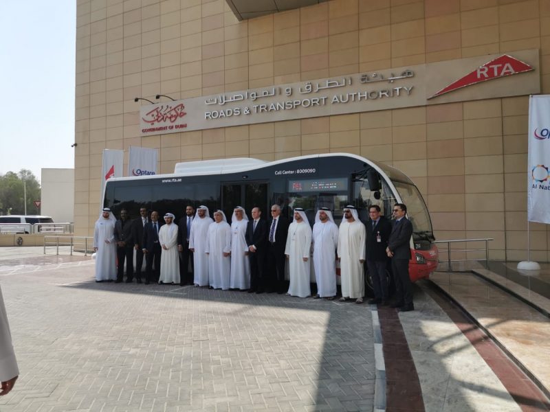 Optare Solos Enter Feeder Service With RTA in Dubai
