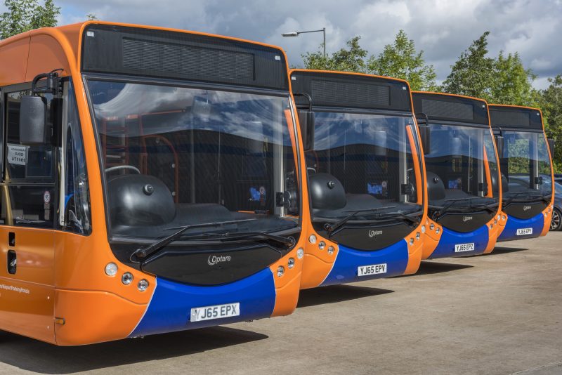 Seven Optare MetroCity buses for APH