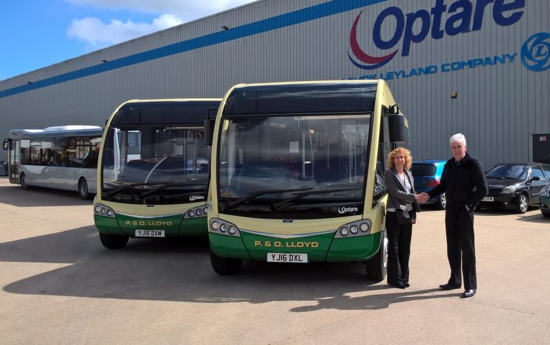 P&O Lloyd add two new Optare Solos to fleet