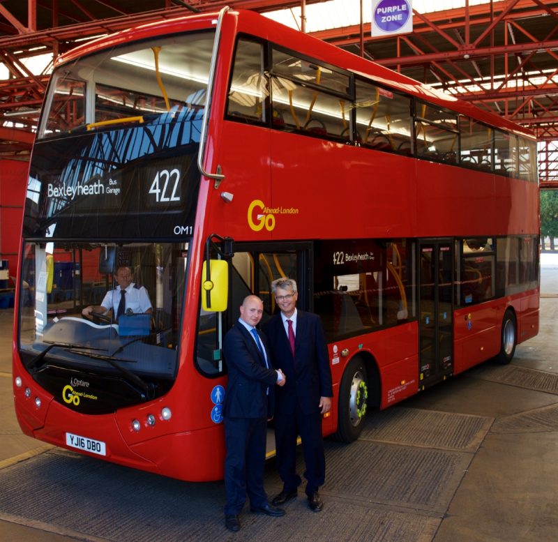 Metrodecker starts operation with Go-Ahead London