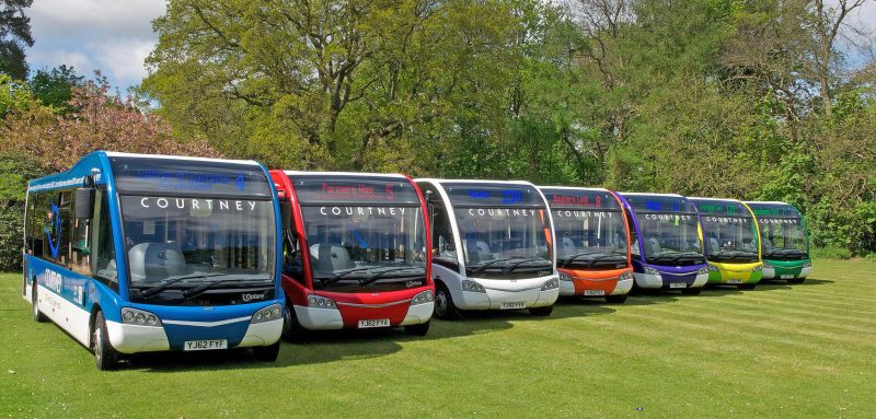 Courtneys go colour-coded in Windsor with new Optare Solo SRs