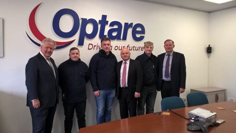 Optare celebrates apprentice success