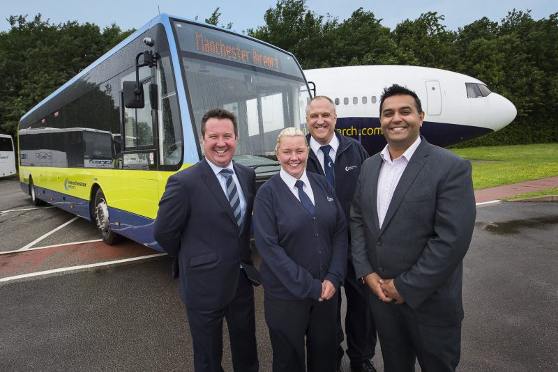 Four Optare Airport Specification Tempos for Manchester Airport