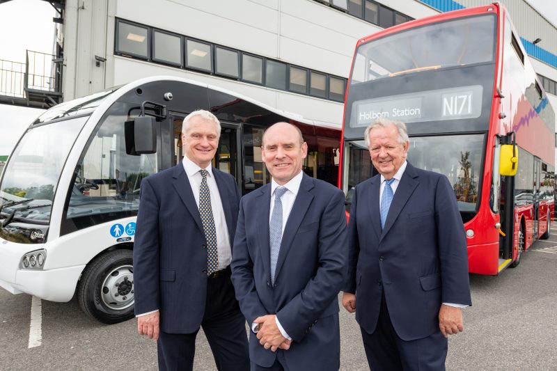 Optare’s export success marked by International Trade Minister visit