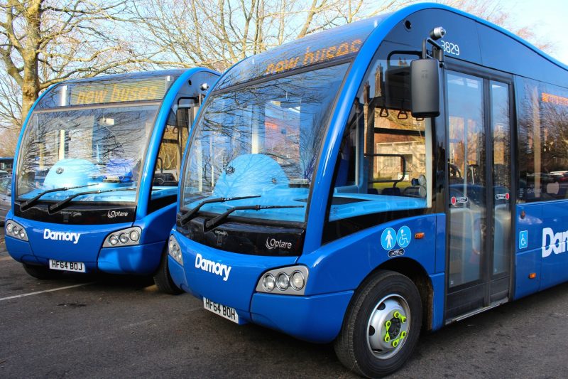 Damory announces latest investment with new fleet of Optare Solo buses for Dorset