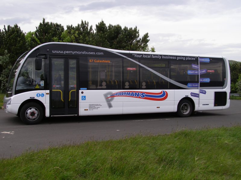 First Optare Low Carbon Solos for Perryman’s
