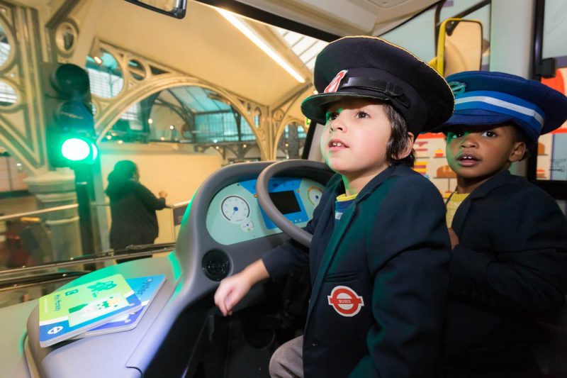 Optare Solo a hit with the Children at the London Transport Museum