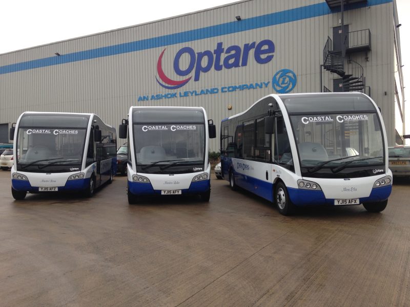 Optare Solos for Coastal Coaches