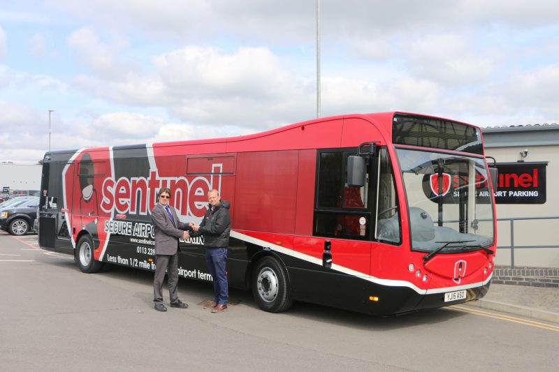 First Optare MetroCity to serve an airport