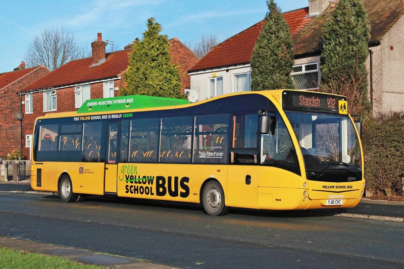 Optare supplies 39 hybrid school buses to TfGM